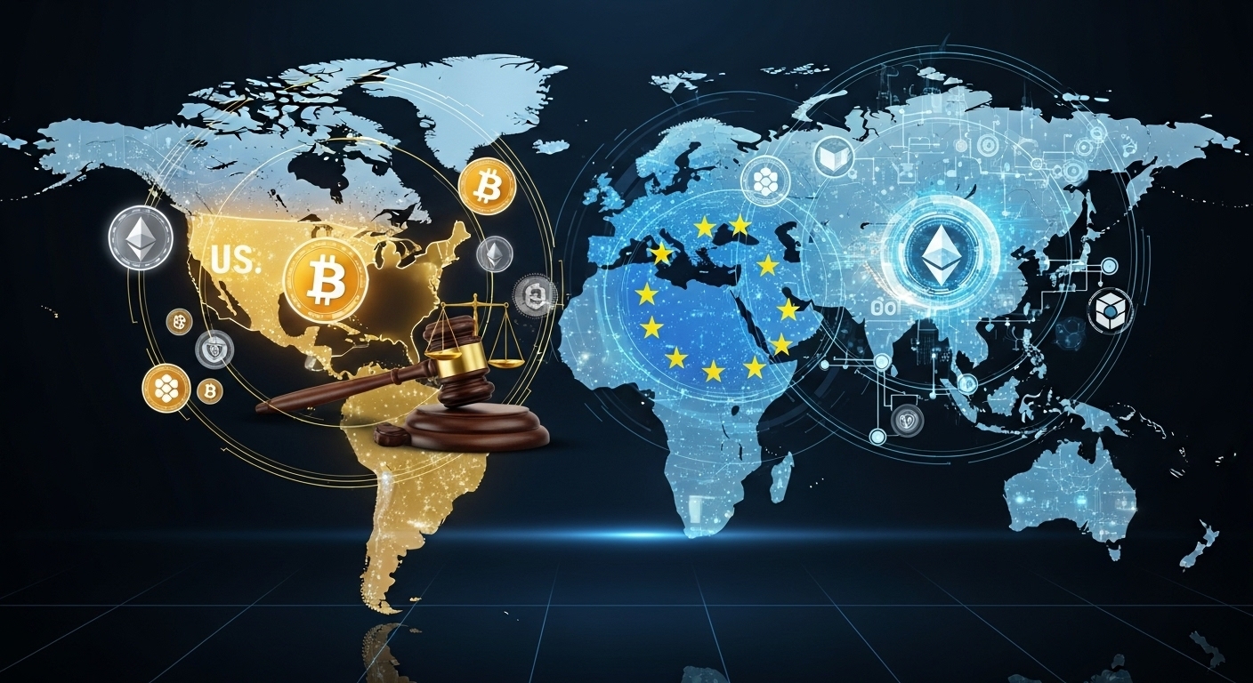 Global Comparison: Crypto Regulations in the US, EU, and Asia