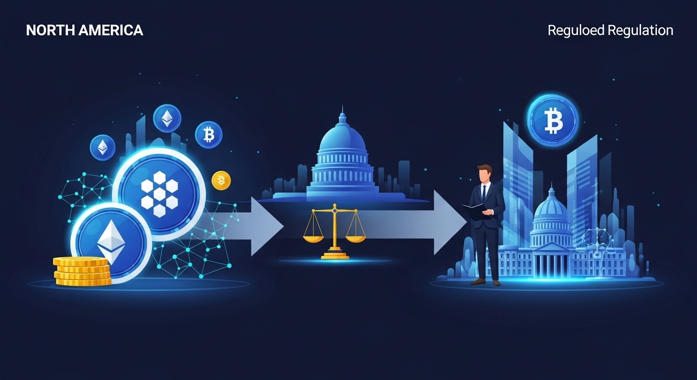 The Evolution of Crypto Regulation in North America Explained