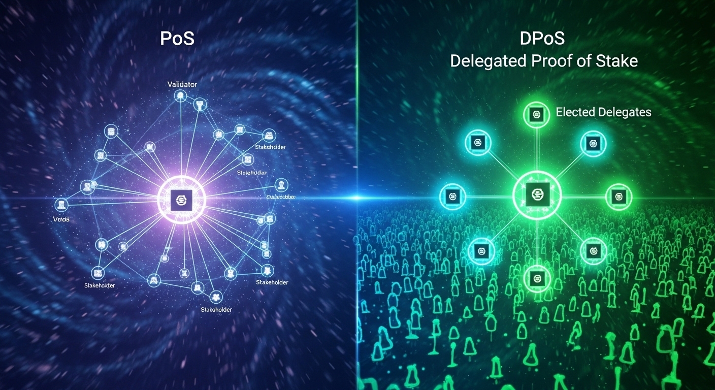 Proof of Stake vs Delegated Proof of Stake: The Key Differences