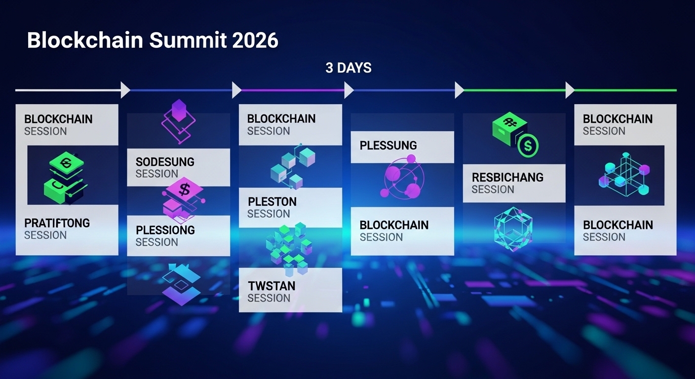 Blockchain summit schedule 2026: Dates, Events & Guide