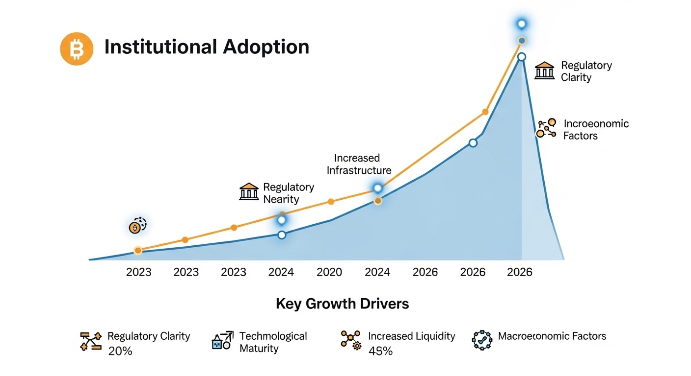 institutional crypto adoption trends 2026 market outlook