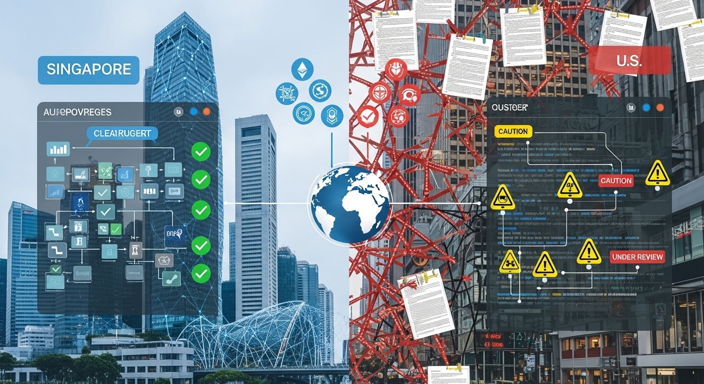Crypto Regulation in Singapore vs. the U.S.