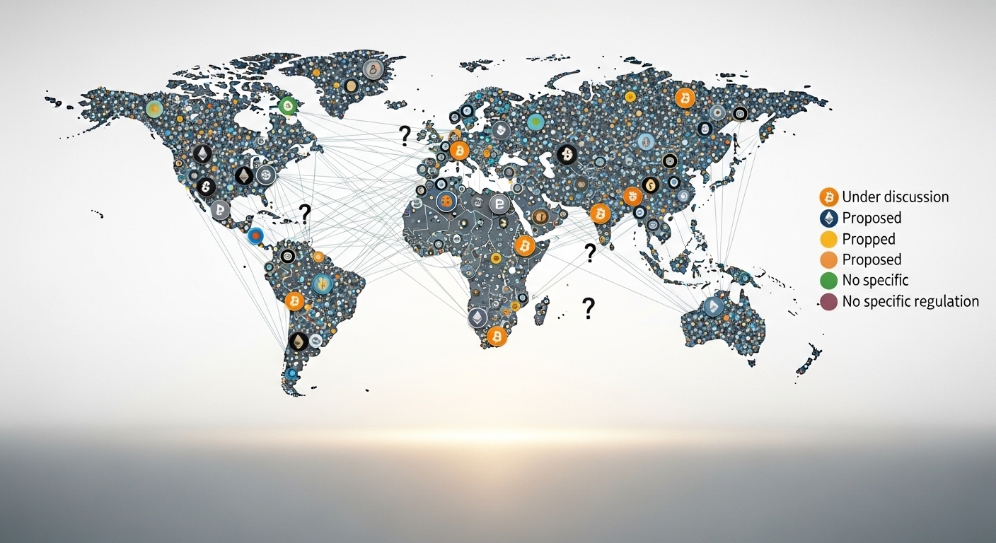 Regulatory changes to stablecoins worldwide step-by-step explaination