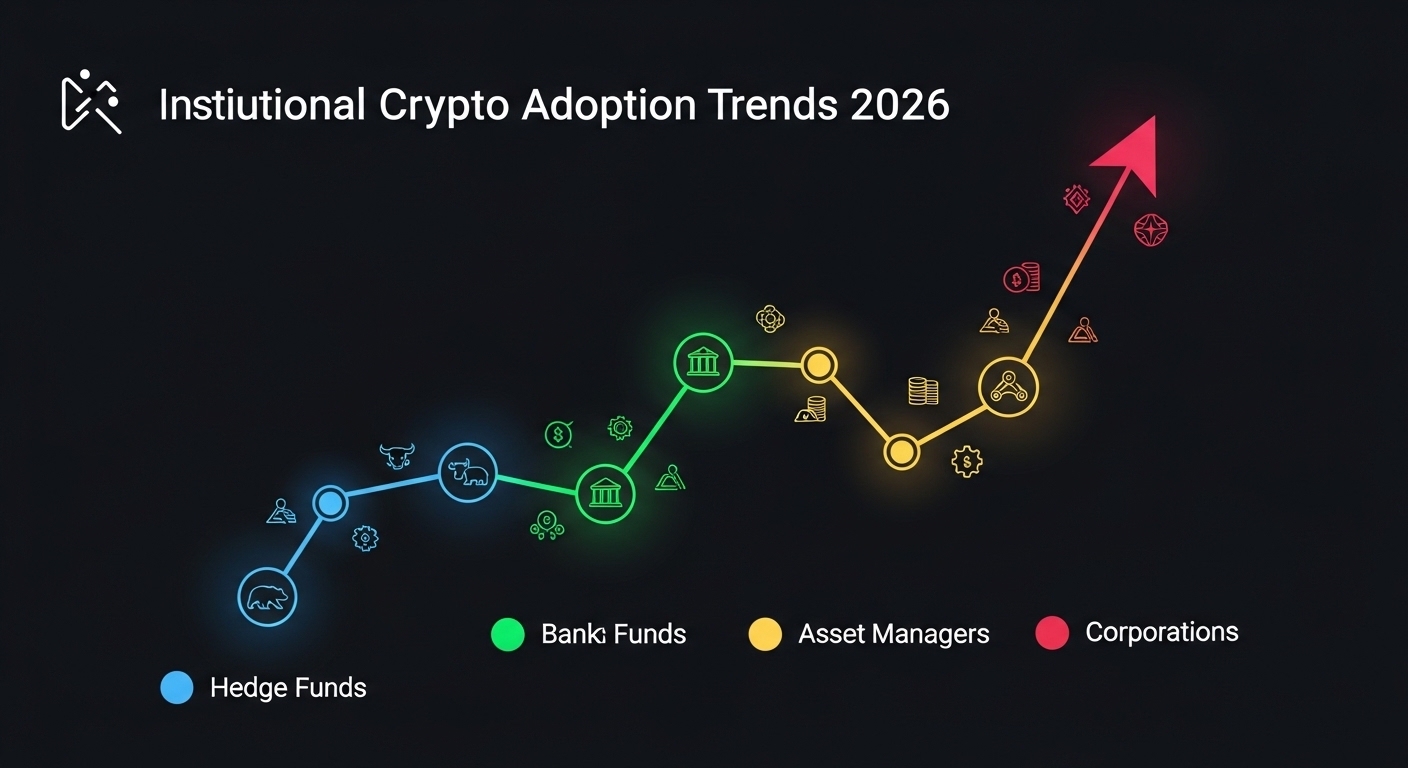 Institutional crypto adoption trends 2026 in market shift