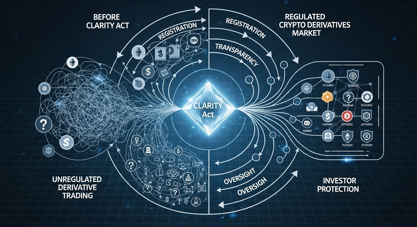How the CLARITY Act Affects Crypto Derivative Trading: step-by-step process