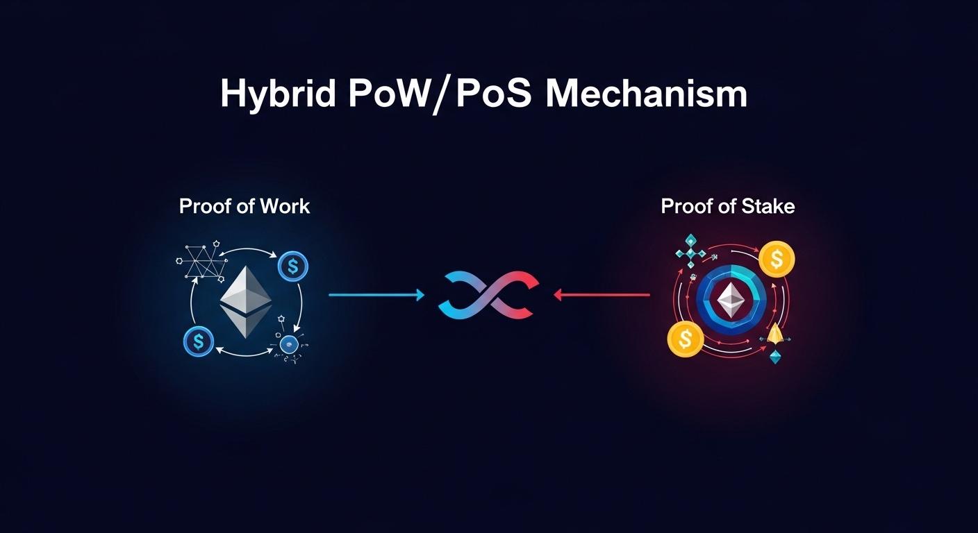 Hybrid PoW/PoS Consensus Explained