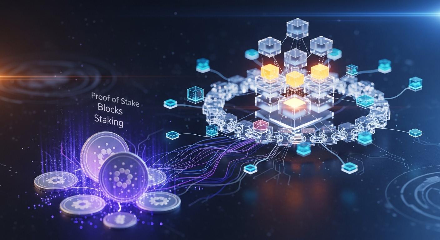 Proof of Stake in Cardano blockchain