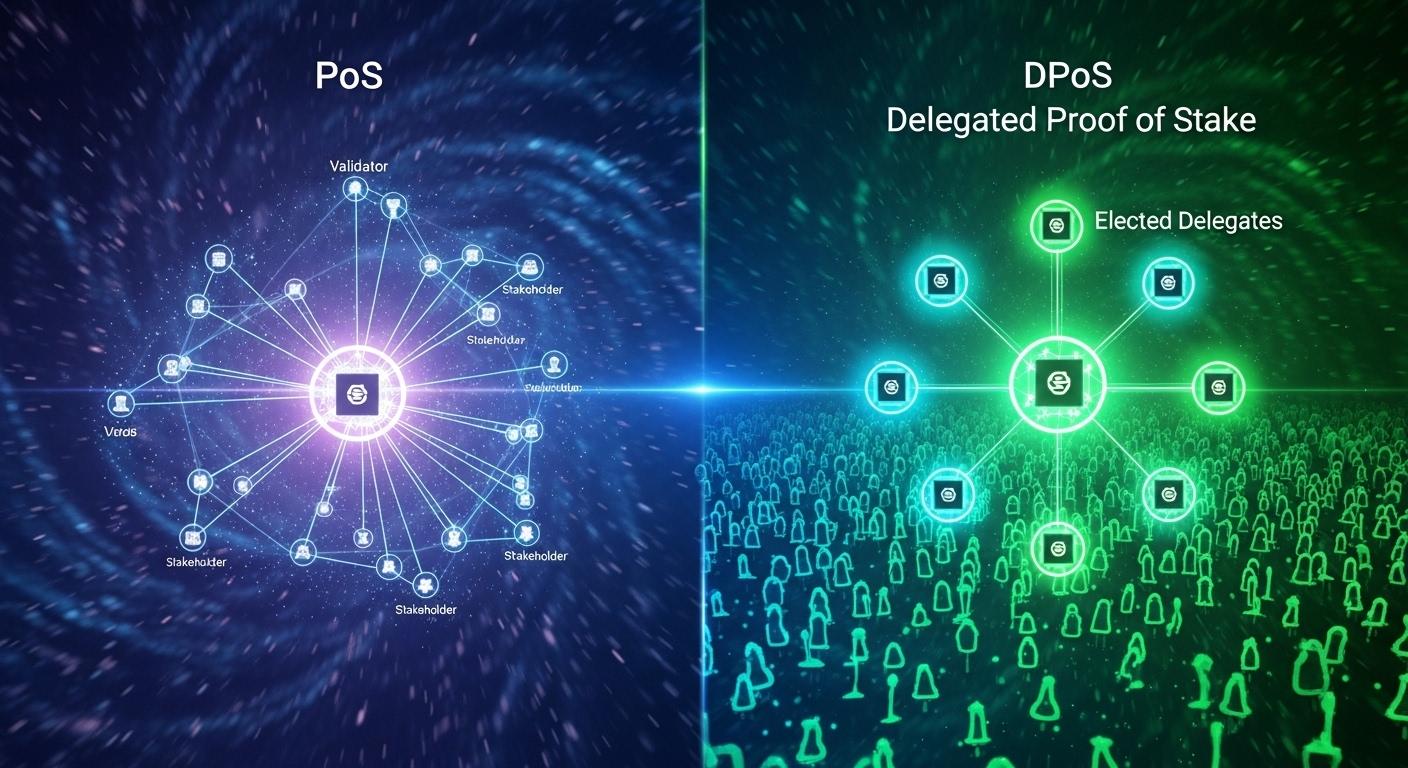 Proof of Stake vs Delegated Proof of Stake: The Key Differences