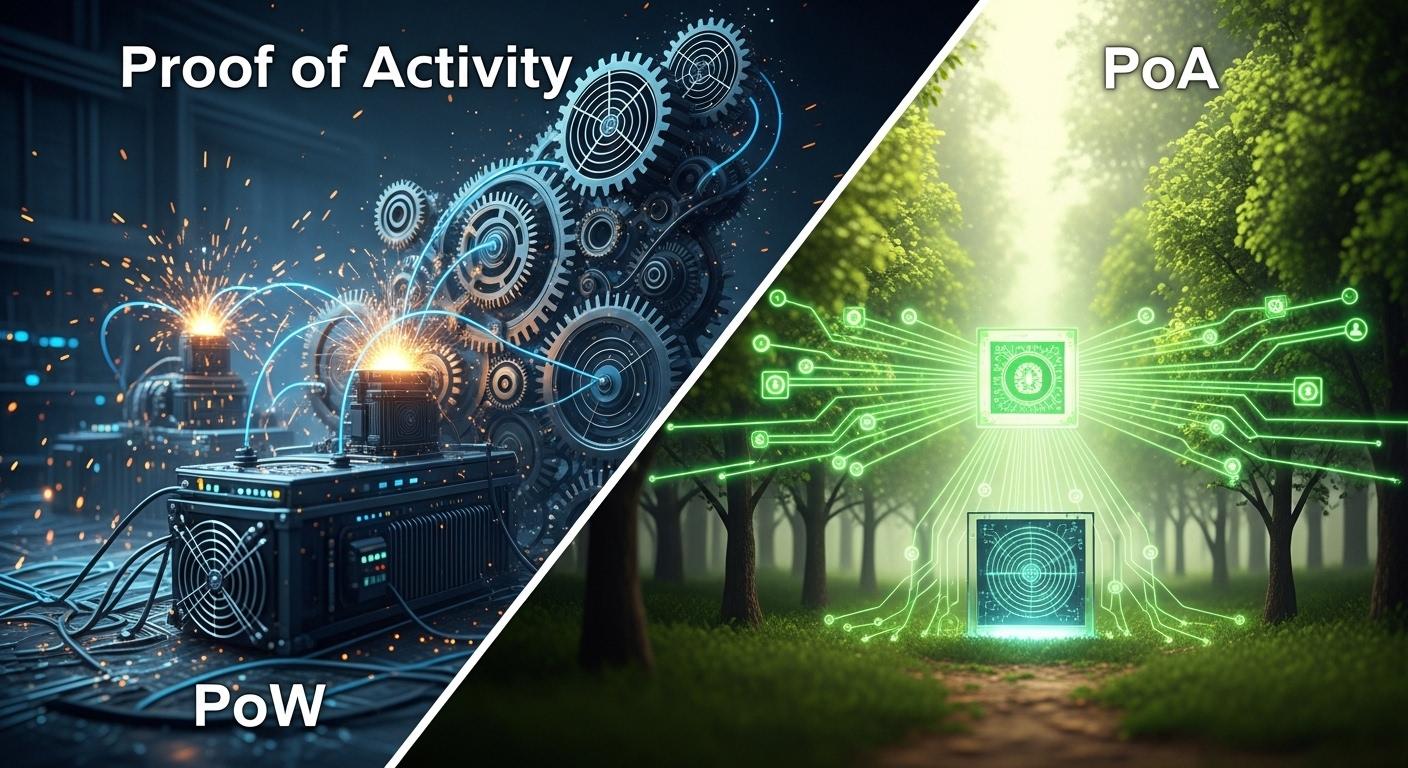 Proof of Activity vs Proof of Work in crypto