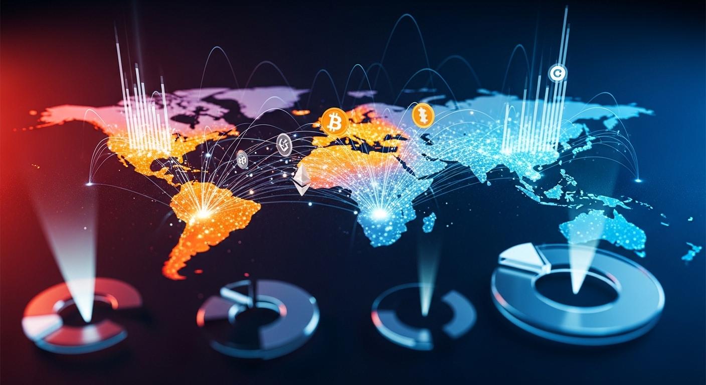 Emerging markets' cryptocurrency adoption rates grow