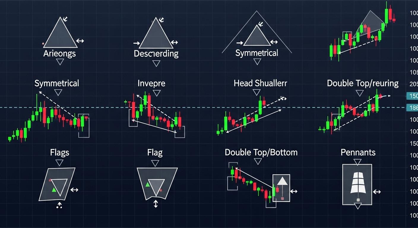 How to use chart patterns for crypto trading in 2026