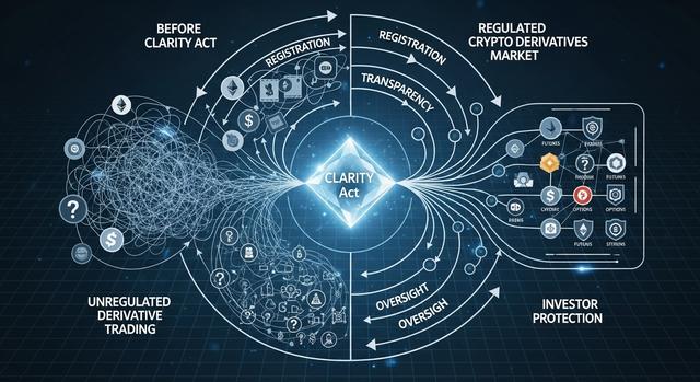 How the CLARITY Act Affects Crypto Derivative Trading: step-by-step process