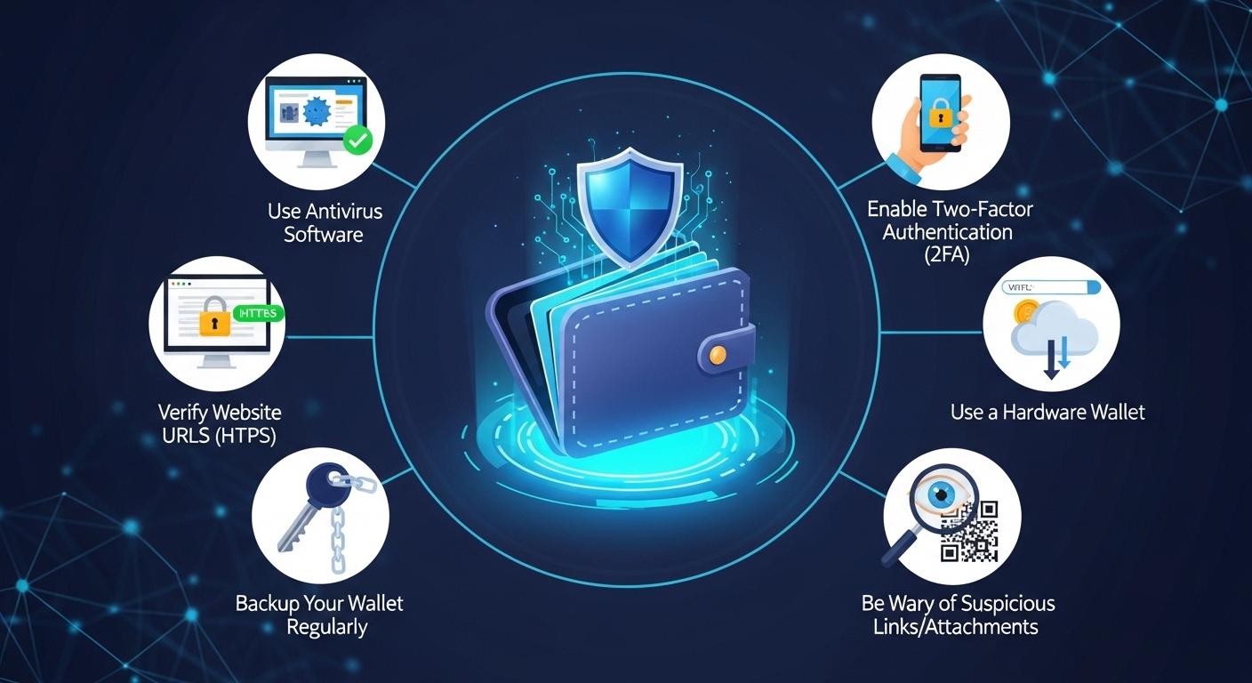 how to protect your crypto wallet from malware | Safety Tips and tricks