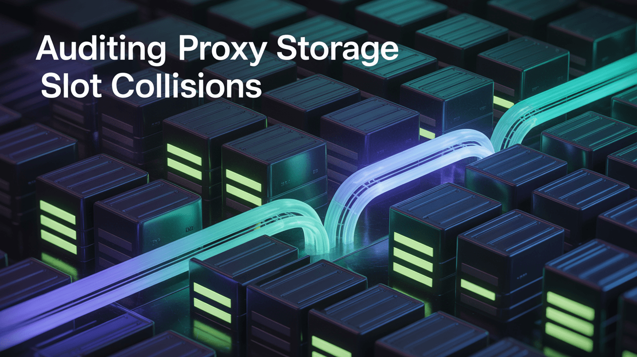 Auditing proxy storage slot collisions explained clearly Auditing proxy storage slot collisions explained clearly