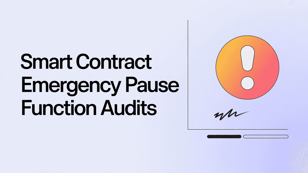 Smart contract emergency pause function audits explained Smart contract emergency pause function audits explained