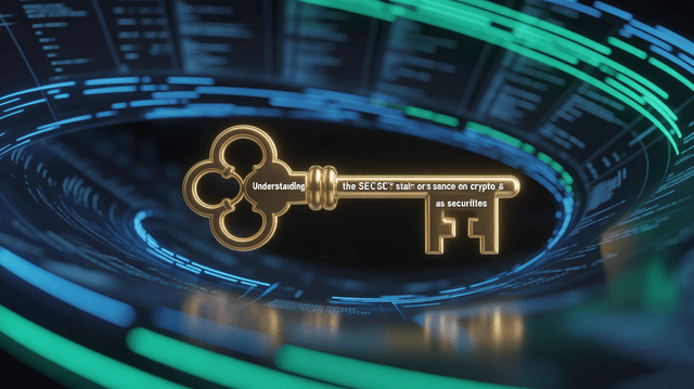 Understanding the SEC's Stance on Crypto as Securities Understanding the SEC's Stance on Crypto as Securities