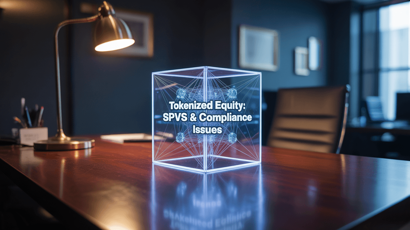 Tokenized equity: SPVs & compliance issues explained Tokenized equity: SPVs & compliance issues explained