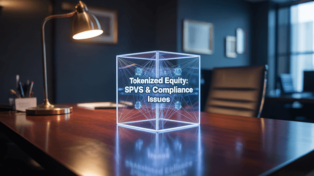 Tokenized equity: SPVs & compliance issues explained Tokenized equity: SPVs & compliance issues explained