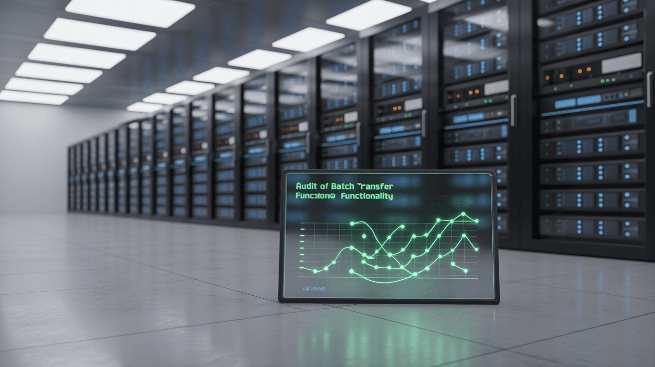 Audit of batch transfer functionality explained clearly Audit of batch transfer functionality explained clearly