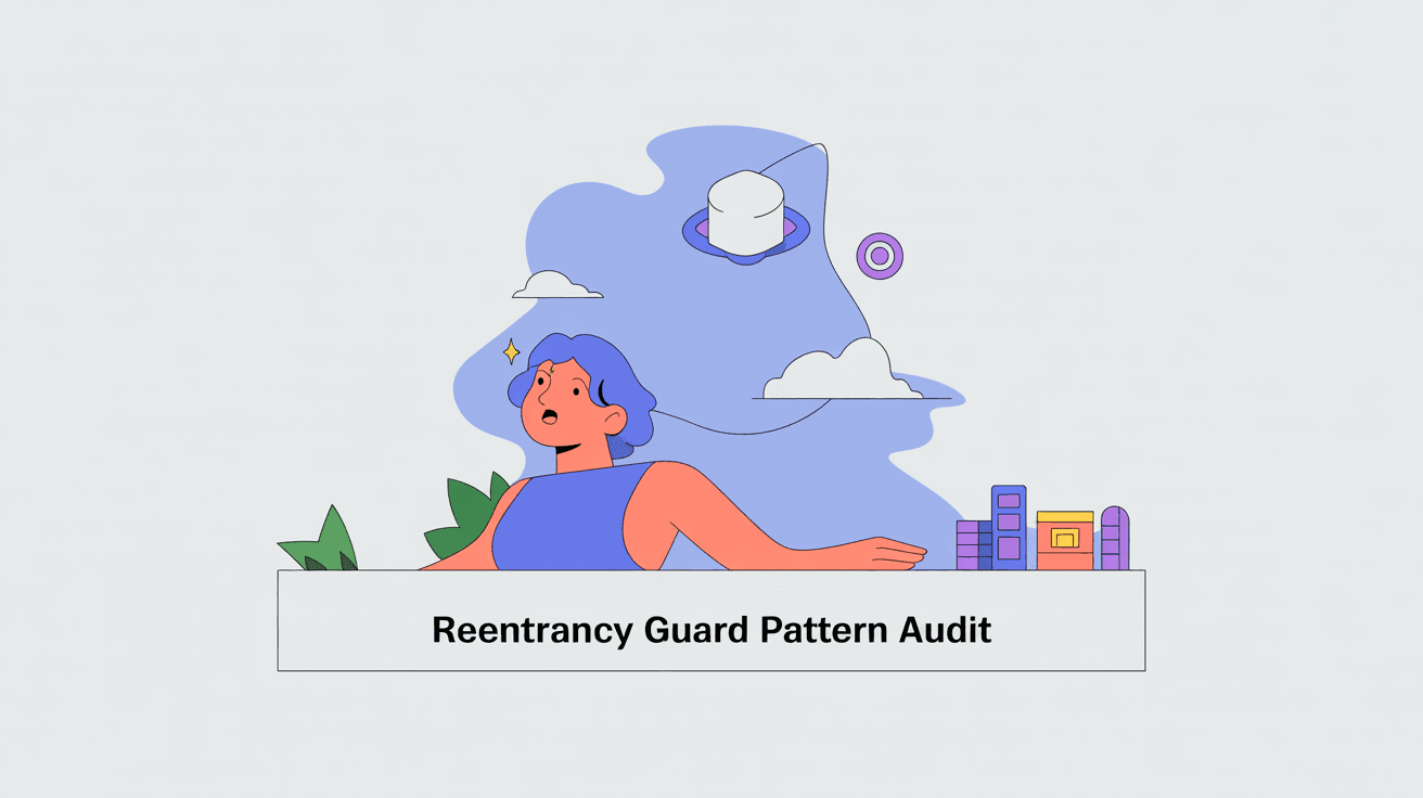 Reentrancy Guard Pattern Audit for Secure Smart Contracts Reentrancy Guard Pattern Audit for Secure Smart Contracts