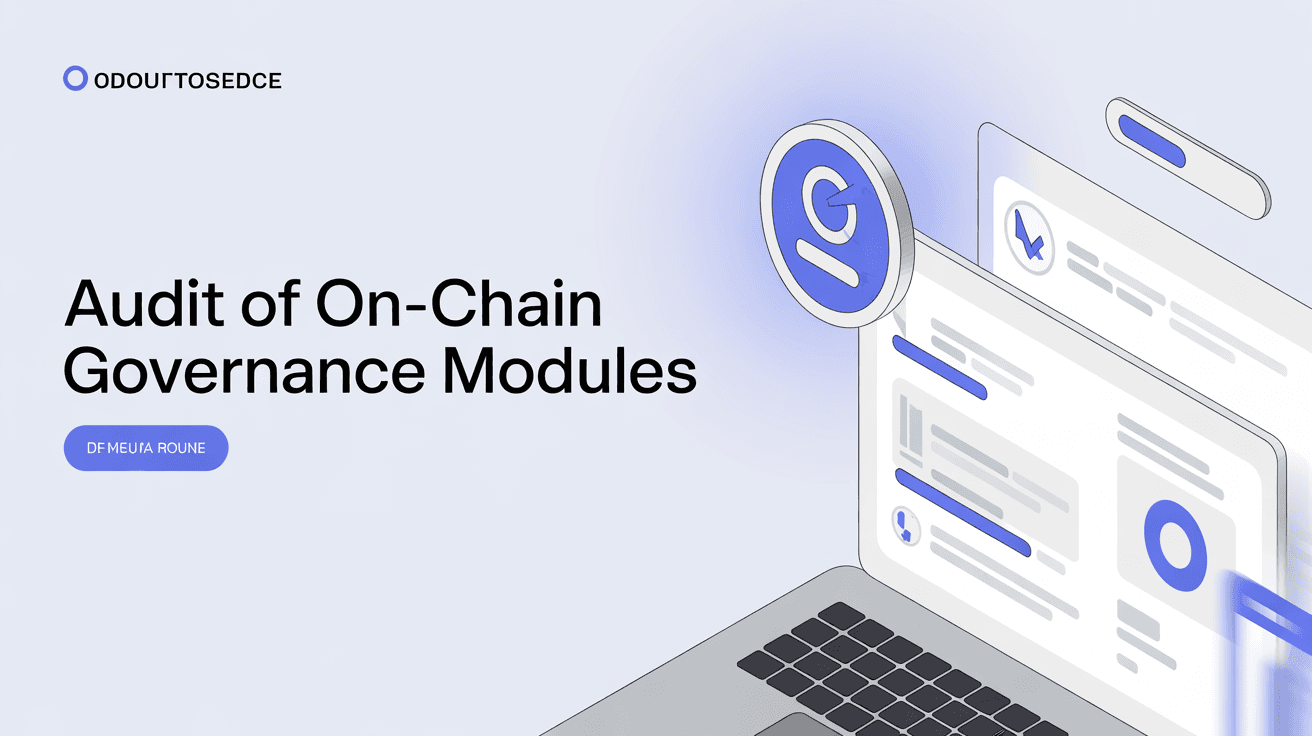 Audit of on-chain governance modules explained Audit of on-chain governance modules explained