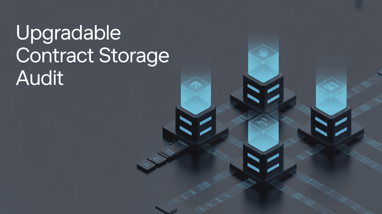 Upgradable contract storage layout audit explained Upgradable contract storage layout audit explained