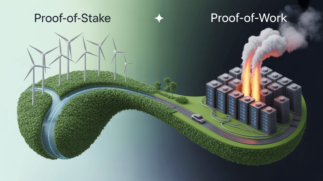 Environmental impact of Proof-of-Stake vs Proof-of-Work Environmental impact of Proof-of-Stake vs Proof-of-Work