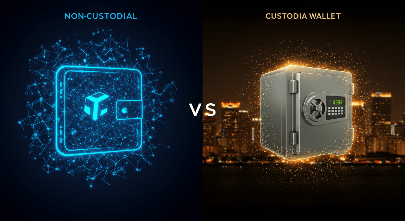 Crypto wallet security: non‑custodial vs custodial Crypto wallet security: non‑custodial vs custodial